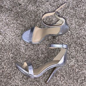 Silver Charlotte Russe High Heels